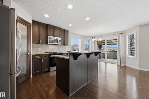 20813 96A Avenue, Edmonton, AB - Indoor Photo Showing Kitchen With Upgraded Kitchen