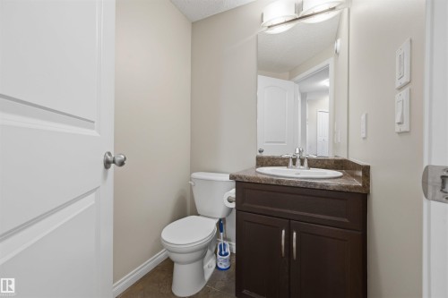 Main level 2-PC bath. - 20813 96A Avenue, Edmonton, AB - Indoor Photo Showing Bathroom