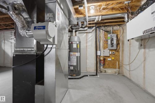 Unfinished basement. - 20813 96A Avenue, Edmonton, AB - Indoor Photo Showing Basement