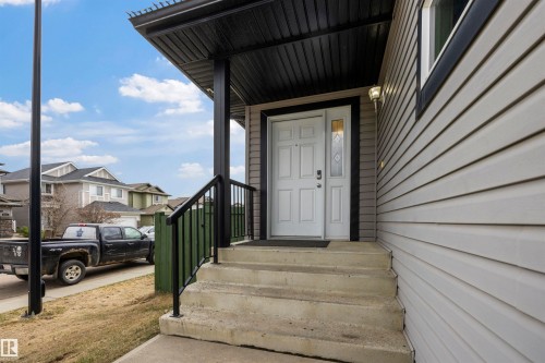 Front door. - 20813 96A Avenue, Edmonton, AB - Outdoor With Exterior