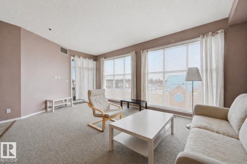 369 4823 104A Street, Edmonton, AB - Indoor Photo Showing Living Room