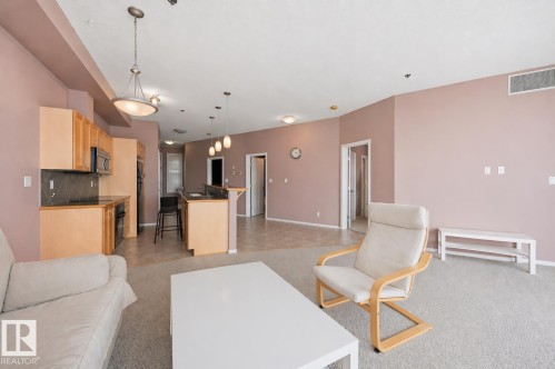 369 4823 104A Street, Edmonton, AB - Indoor Photo Showing Living Room