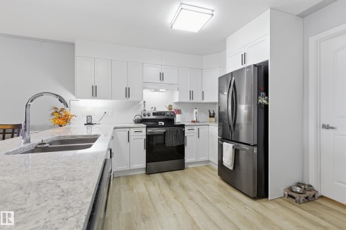295 Youville Drive E, Edmonton, AB - Indoor Photo Showing Kitchen With Double Sink With Upgraded Kitchen