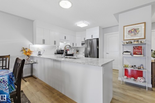 295 Youville Drive E, Edmonton, AB - Indoor Photo Showing Kitchen With Upgraded Kitchen