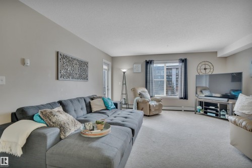 208 11820 22 Avenue, Edmonton, AB - Indoor Photo Showing Living Room