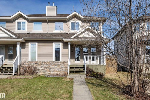 15 Southwick Point, Leduc, AB - Outdoor With Deck Patio Veranda With Facade