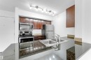 316 3211 James Mowatt Trail, Edmonton, AB  - Indoor Photo Showing Kitchen With Double Sink 