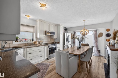 18939 78 Avenue, Edmonton, AB - Indoor Photo Showing Kitchen With Double Sink With Upgraded Kitchen