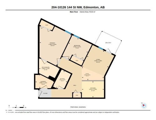 Floor plan - 204 10126 144 Street, Edmonton, AB - Other