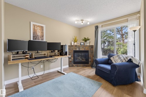 17 171 Brintnell Boulevard, Edmonton, AB - Indoor With Fireplace