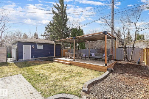 15011 77 Avenue, Edmonton, AB - Outdoor With Deck Patio Veranda