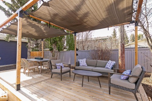 15011 77 Avenue, Edmonton, AB - Outdoor With Deck Patio Veranda With Exterior