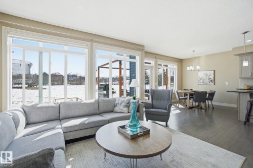 2133 Blue Jay Point(E), Edmonton, AB - Indoor Photo Showing Living Room