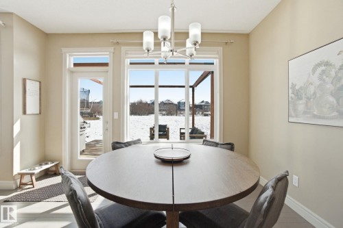 2133 Blue Jay Point(E), Edmonton, AB - Indoor Photo Showing Dining Room