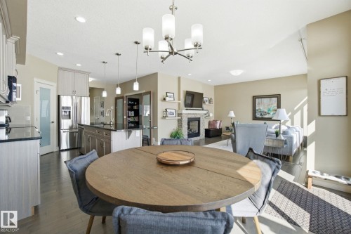 2133 Blue Jay Point(E), Edmonton, AB - Indoor Photo Showing Dining Room