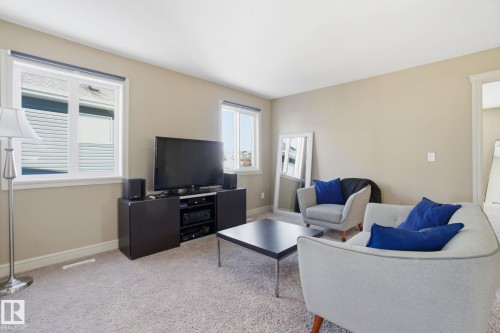 2133 Blue Jay Point(E), Edmonton, AB - Indoor Photo Showing Living Room