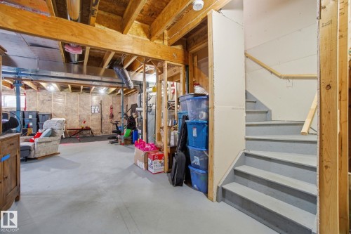 2133 Blue Jay Point(E), Edmonton, AB - Indoor Photo Showing Basement