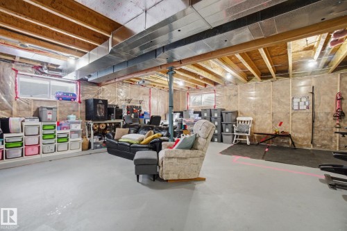 2133 Blue Jay Point(E), Edmonton, AB - Indoor Photo Showing Basement