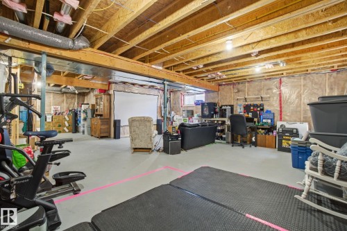 2133 Blue Jay Point(E), Edmonton, AB - Indoor Photo Showing Basement
