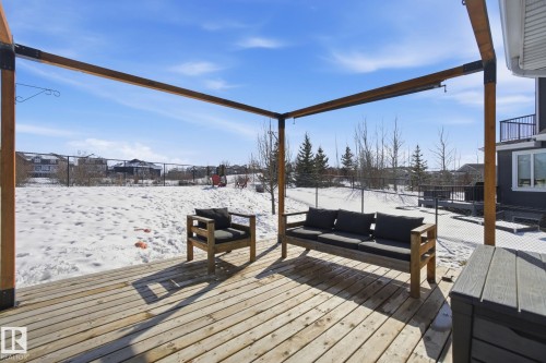 2133 Blue Jay Point(E), Edmonton, AB - Outdoor With Deck Patio Veranda