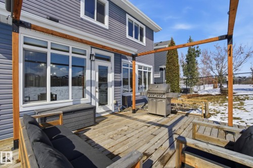2133 Blue Jay Point(E), Edmonton, AB - Outdoor With Deck Patio Veranda