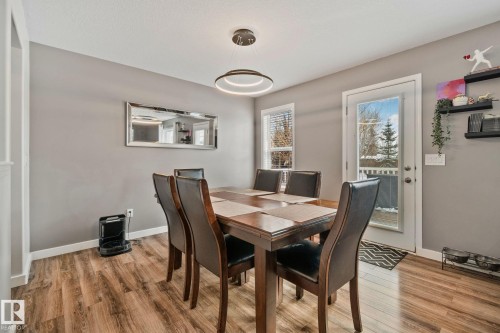 3711 161 Avenue, Edmonton, AB - Indoor Photo Showing Dining Room