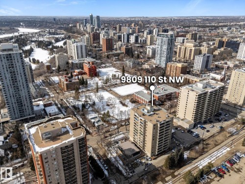 1105 9809 110 Street, Edmonton, AB - Outdoor With View