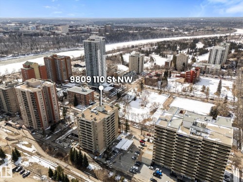 1105 9809 110 Street, Edmonton, AB - Outdoor With View