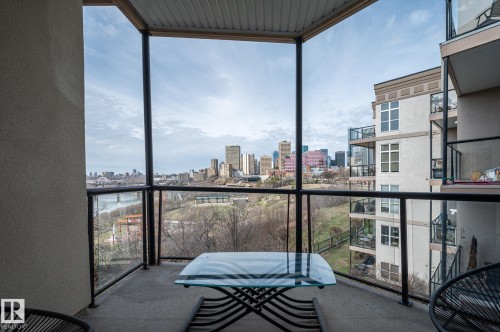 412 9503 101 Avenue, Edmonton, AB - Outdoor With Balcony With Exterior