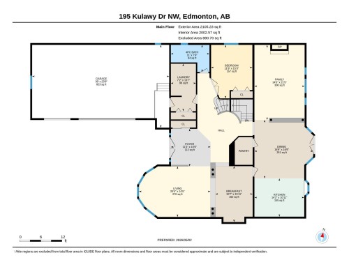 Floor plan - 195 Kulawy Drive, Edmonton, AB - Other
