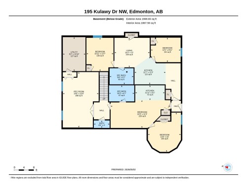 Floor plan - 195 Kulawy Drive, Edmonton, AB - Other