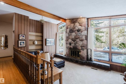 4212 Aspen Drive E, Edmonton, AB - Indoor With Fireplace