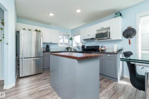 12204 18 Avenue, Edmonton, AB - Indoor Photo Showing Kitchen With Stainless Steel Kitchen