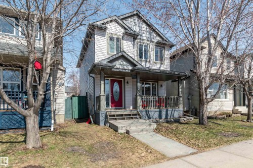 12204 18 Avenue, Edmonton, AB - Outdoor With Deck Patio Veranda With Facade
