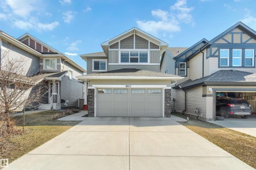 8011 Evans Crescent, Edmonton, AB - Outdoor With Facade