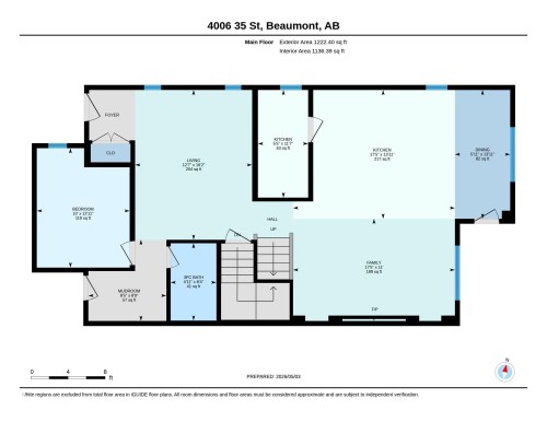 Floor plan - 4006 35 St, Beaumont, AB - Other