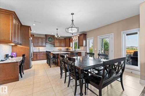 2 Vale Terrace, Fort Saskatchewan, AB - Indoor Photo Showing Dining Room