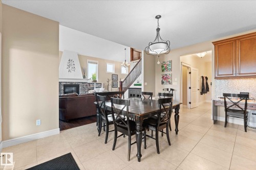 2 Vale Terrace, Fort Saskatchewan, AB - Indoor Photo Showing Dining Room