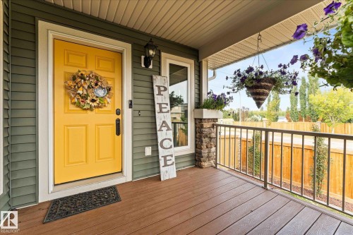 2 Vale Terrace, Fort Saskatchewan, AB - Outdoor With Deck Patio Veranda With Exterior