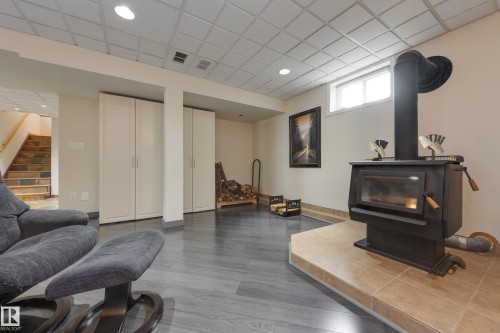 9503 77 Street, Edmonton, AB - Indoor With Fireplace