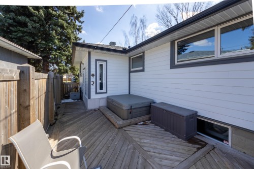 9503 77 Street, Edmonton, AB - Outdoor With Deck Patio Veranda With Exterior