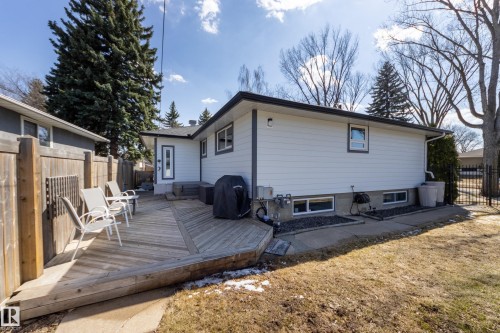 9503 77 Street, Edmonton, AB - Outdoor With Deck Patio Veranda With Exterior