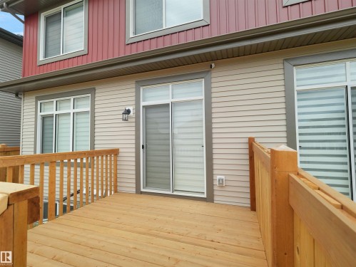 16252 19 Avenue, Edmonton, AB - Outdoor With Deck Patio Veranda With Exterior