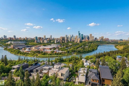 901 10035 Saskatchewan Drive, Edmonton, AB - Outdoor With Body Of Water With View