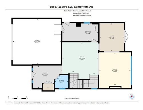 Floor plan - 15867 11 Avenue, Edmonton, AB - Other