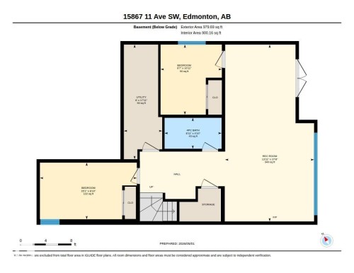Floor plan - 15867 11 Avenue, Edmonton, AB - Other