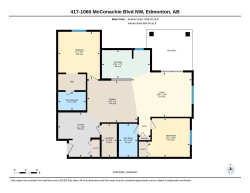 Floor plan - 417 1060 Mcconachie Boulevard, Edmonton, AB - Other