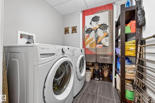 109 5151 Windermere Boulevard, Edmonton, AB - Indoor Photo Showing Laundry Room