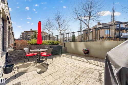 109 5151 Windermere Boulevard, Edmonton, AB - Outdoor With Deck Patio Veranda