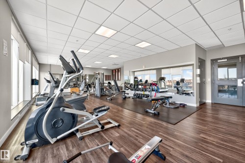 109 5151 Windermere Boulevard, Edmonton, AB - Indoor Photo Showing Gym Room